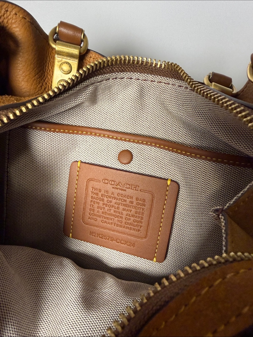 Coach Rogue 31 in Warm Brown Suede - Picture 8 of 9